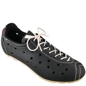 NEW VITTORIA men's 1976 bianco line cycling shoes in black